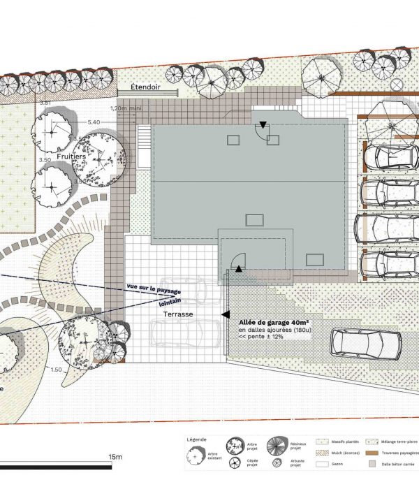 plan jardin particuliers_Bénédicte Mitaine Paysagiste concepteur Strasbourg